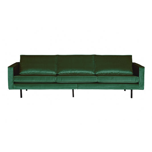 Rodeo - 3 personers sofa, Velour Green Forest