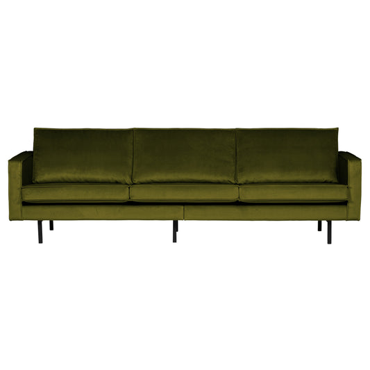 Rodeo - 3 personers sofa, Velour Olive