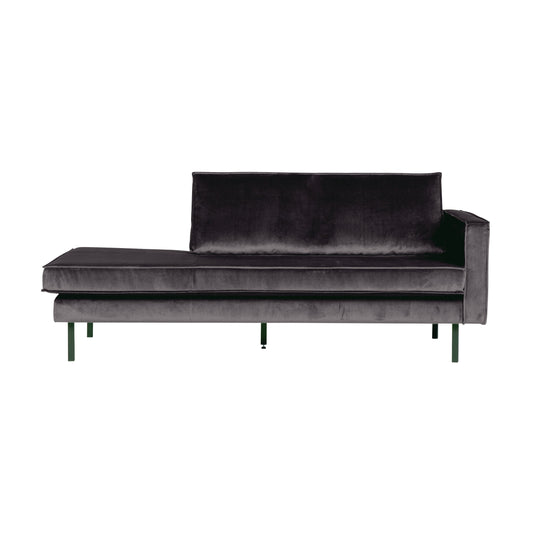 Rodeo - Daybed, Højre, Velour Antraciet