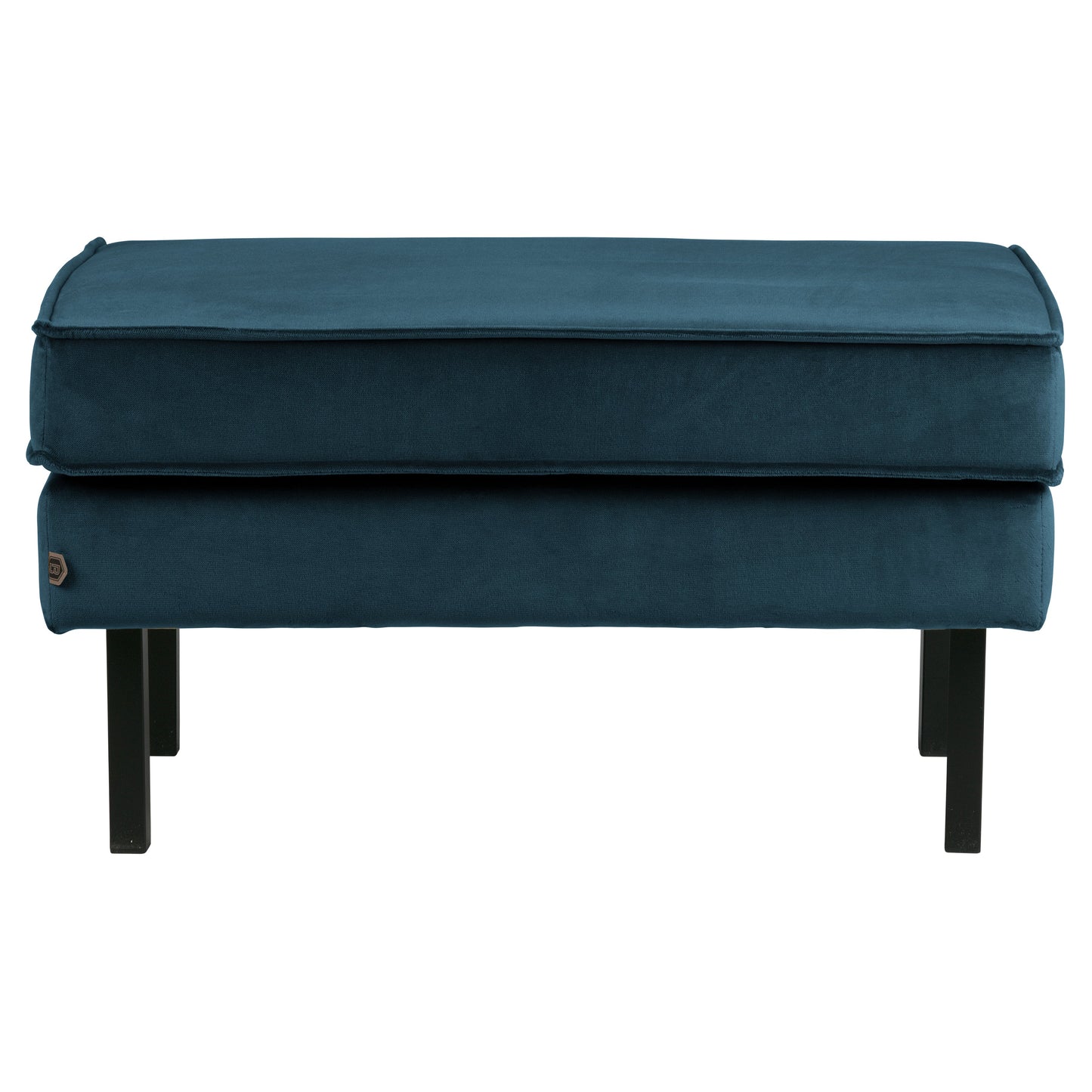Rodeo - Puf, Velour Blue
