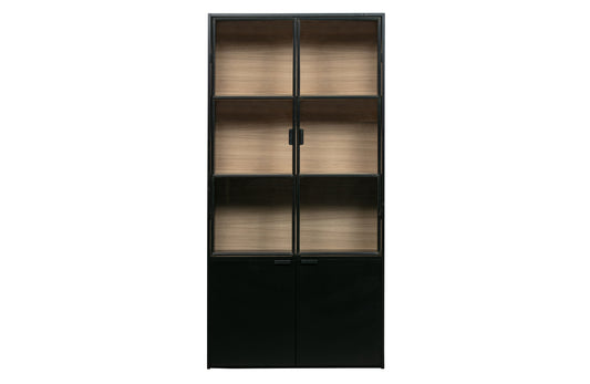 Sivan Display Cabinet Black [fsc]