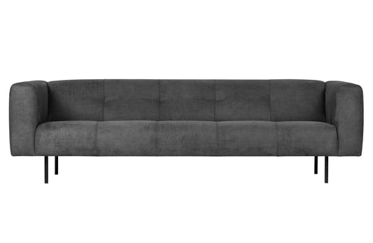 Skin - 4 personers sofa, 250 Cm Skin Mørk Grå