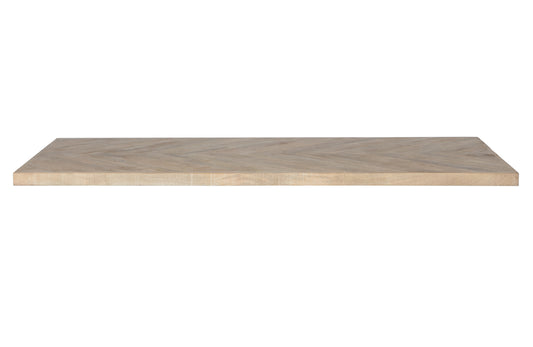 Tablo - Bordplade, Mango Herringbone 200x90