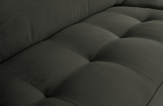 Rodeo Classic Sofa - 3 personers sofa, Velour Anthracite