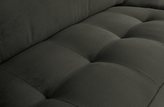 Rodeo Classic Sofa 2,5-seater Velour Anthracite