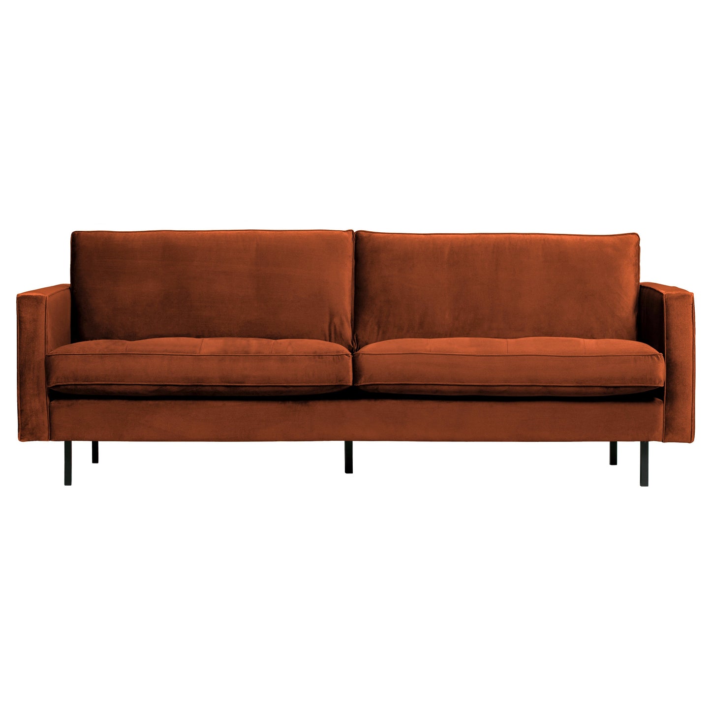 Rodeo Classic Sofa 2,5-seater Velour Rust