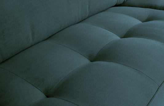 Rodeo Classic Sofa 2,5-seater Velour Teal