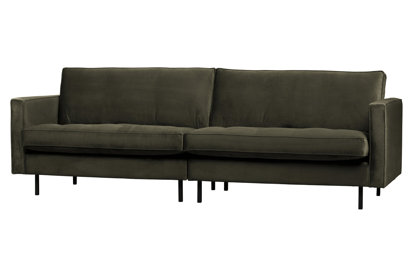 Rodeo Classic Sofa - 3 personers sofa, Velour Mørk Green Hunter