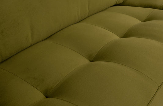 Rodeo Classic Sofa - 3 personers sofa, Velour Olive