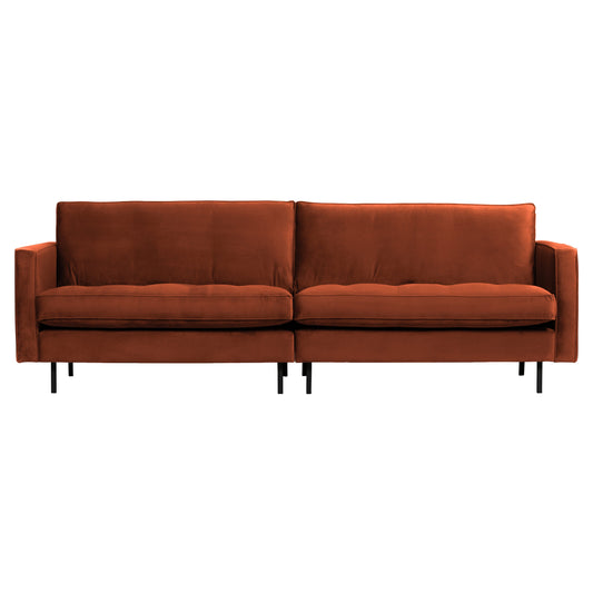 Rodeo Classic Sofa - 3 personers sofa, Velour Rust