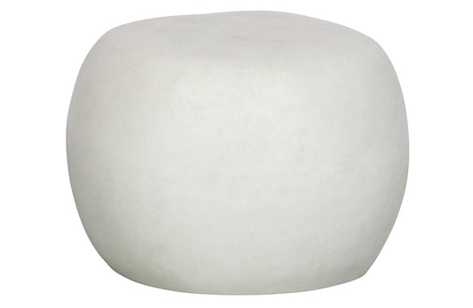 Pebble - Sofabord, Hvid 35xØ50