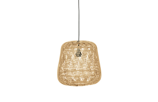 Moza - Loftlampe, Bamboo Natural 36x36cm