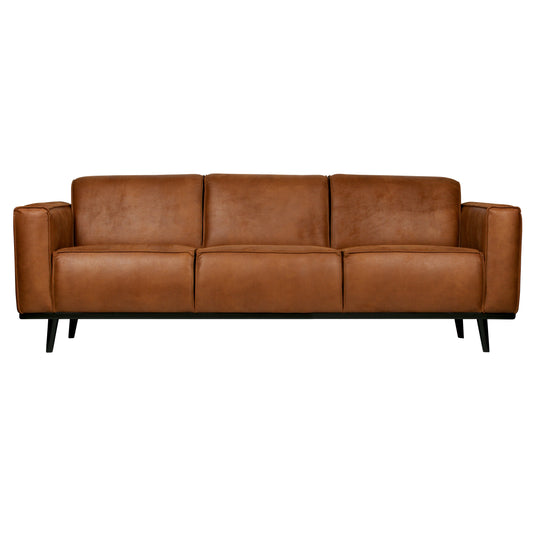 Statement - 3 personers sofa, 230 Cm Cognac