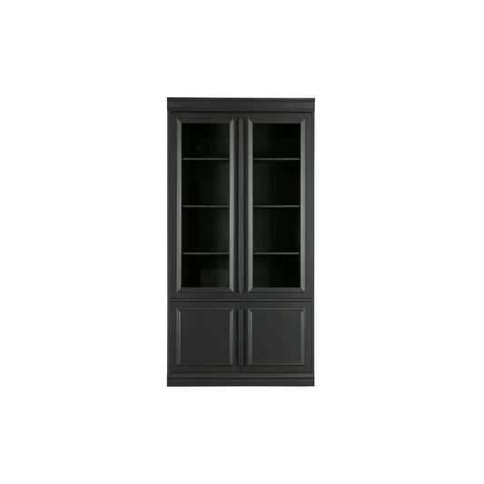 Organize Glas-door - Skab, 44cm Fyrretræ Sort [fsc]