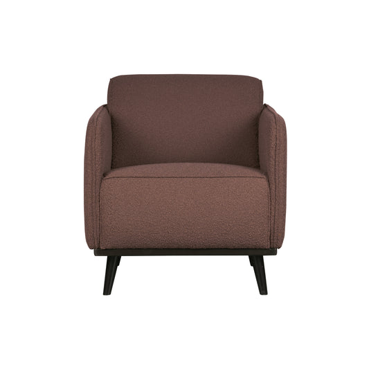 Statement Arm Chair Boucle Coffee