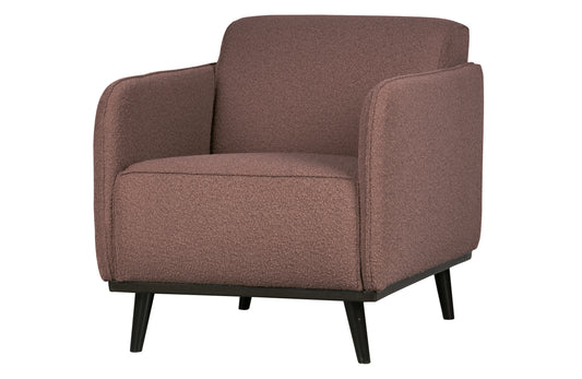 Statement Arm Chair Boucle Coffee