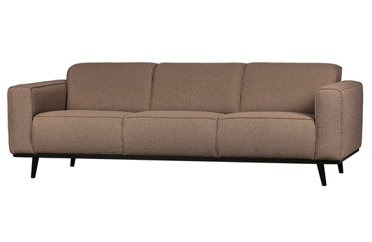 Statement - 3 personers sofa, 230 Cm Boucle Nougat