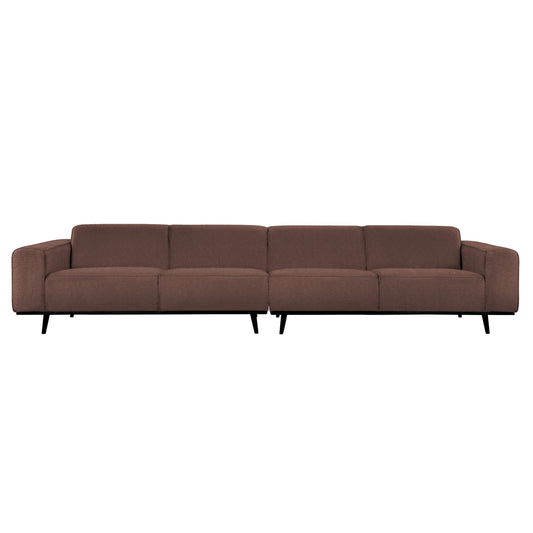 Statement Xl - 4 personers sofa, 372 Cm Boucle Coffee