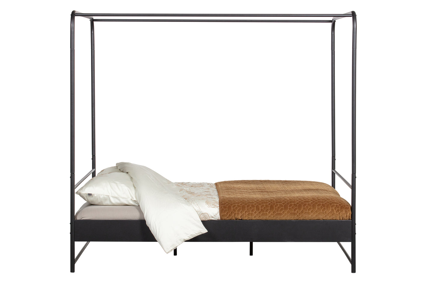 Bunk Bed - Køjeseng, Metal Sort 160x200 Cm