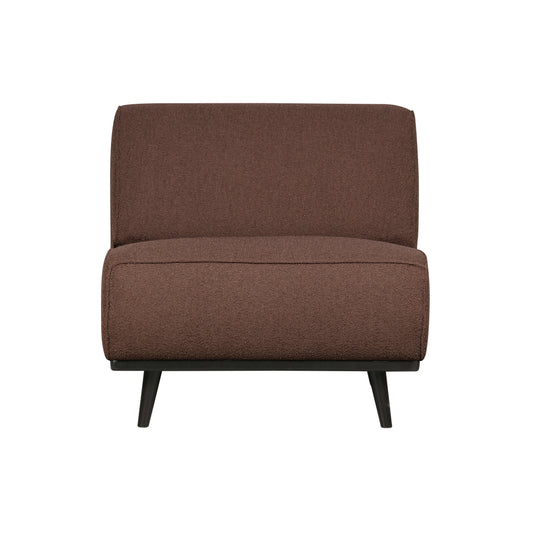 Statement Chair Boucle Coffee