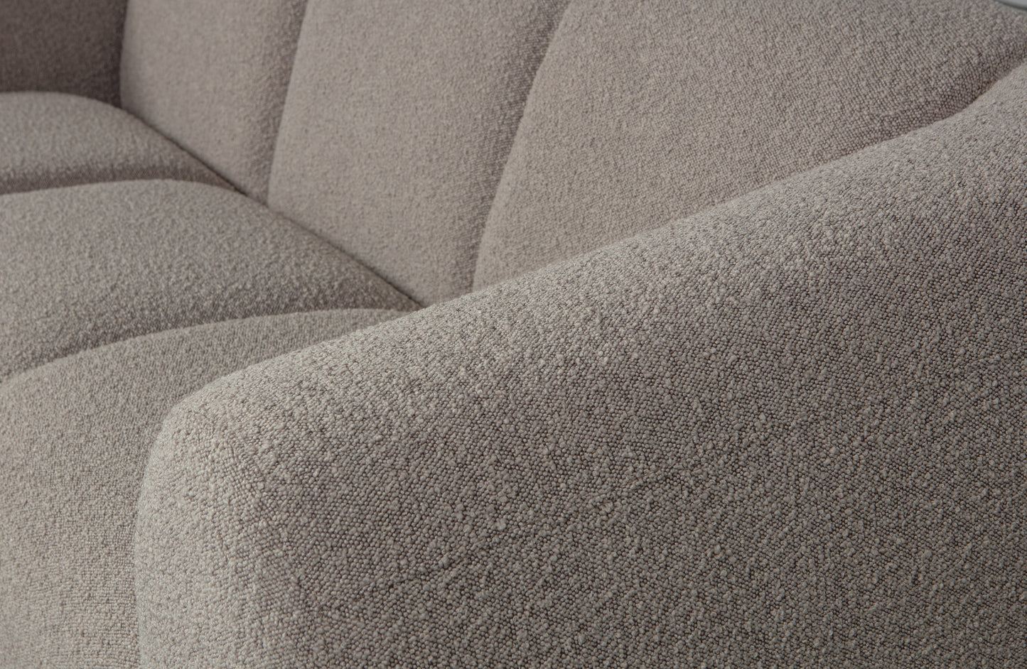 Woolly - 3 personers sofa, Natural Mix