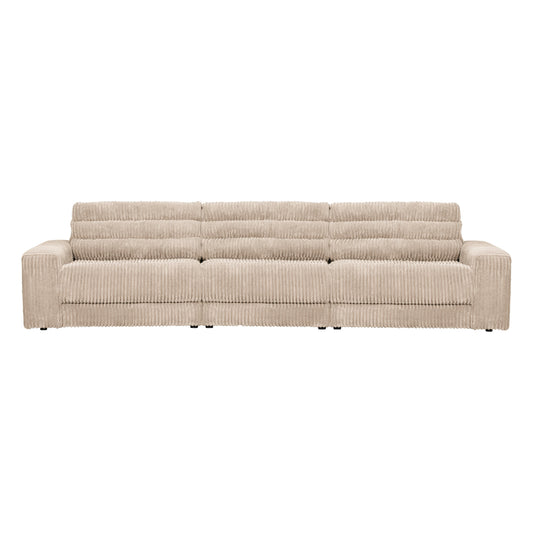Date - 3 personers sofa, Ribcord Natural