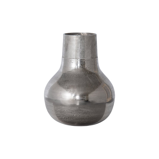 Metal Xl - Vase, Metal Silver