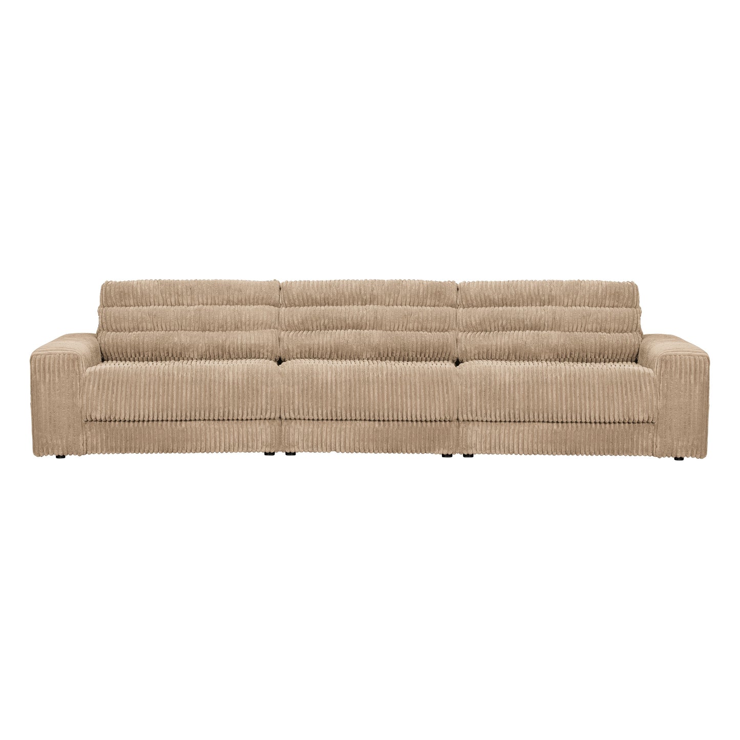 Date - 3 personers sofa, Ribcord Travertin