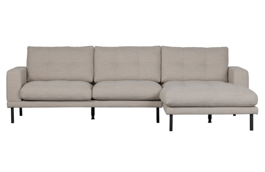 River Chaise Longue Padded - Sofa, Højre, Natural
