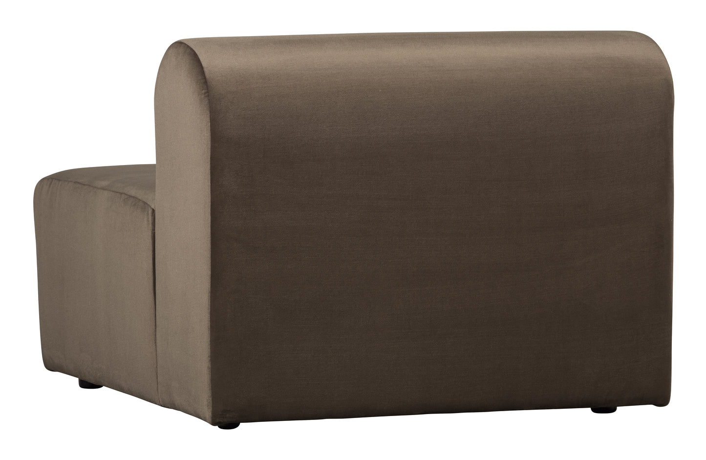 Caleidoscoop - Sofamodul, Without Arm Velour Taupe