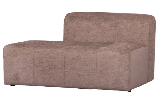 Caleidoscoop 1.5-seater Back Højre, Structure Velour Blush