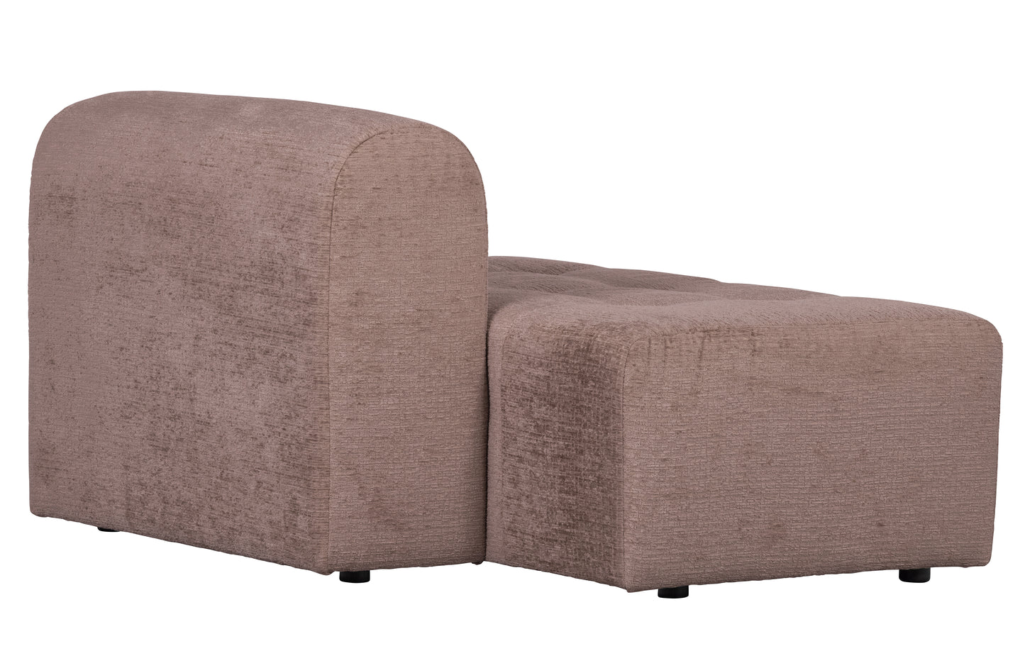 Caleidoscoop 1.5-seater Back Højre, Structure Velour Blush
