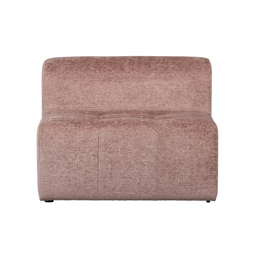 Caleidoscoop - Sofamodul, Without Arm Structure Velour Blush