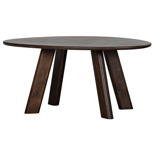 Roundly - Spisebord/skrivebord, Mango Træ, Walnut 160x110