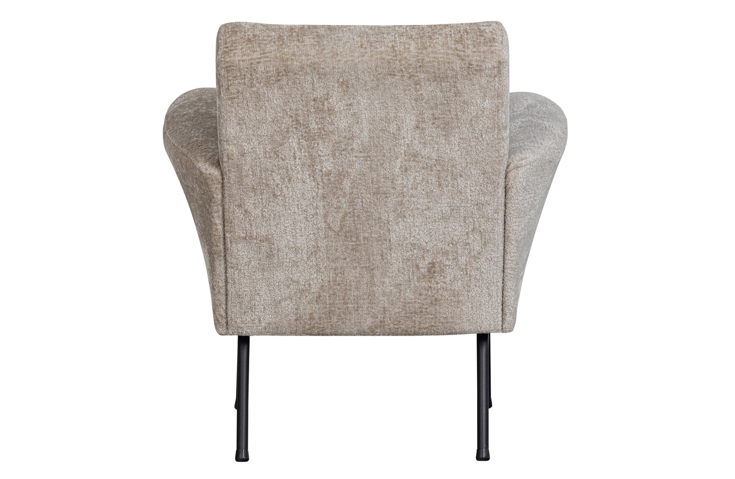 Muse Armchair Coarse Woven Fabric Natural