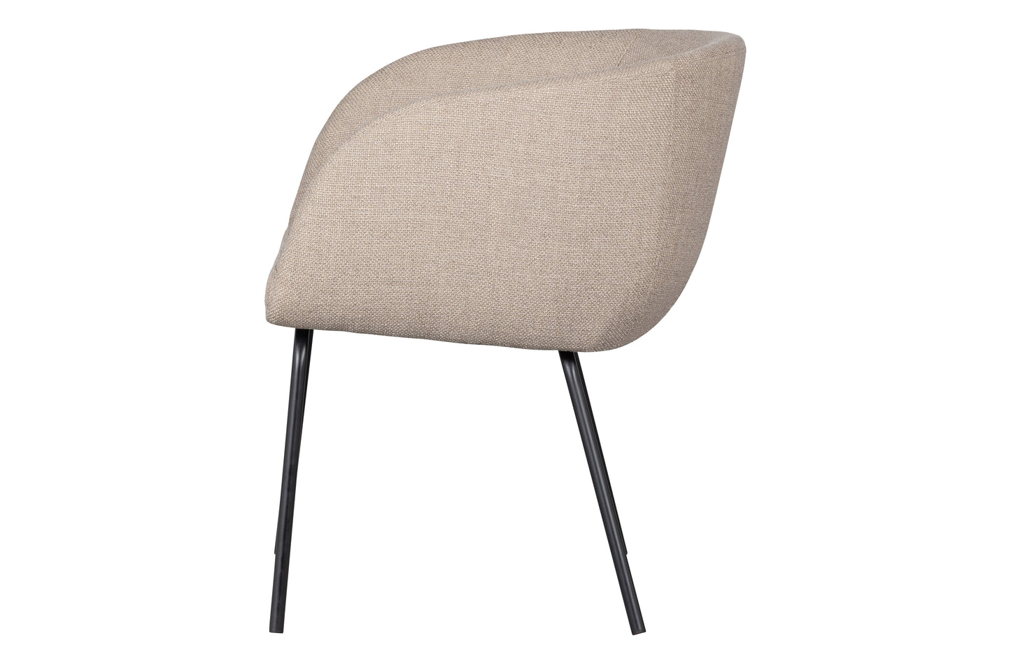 Noelle Dining Chair Woven Fabric Sand