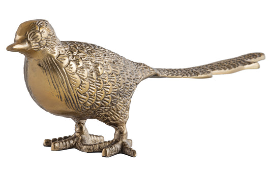 Bird - Dekoration, Metal Antik Messing