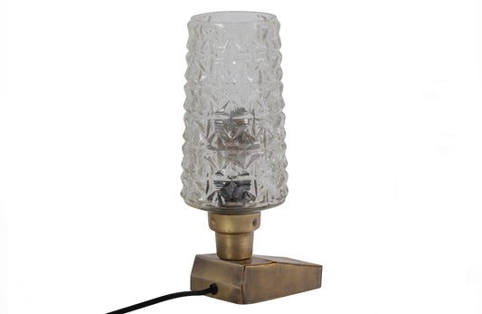 Charge - Bordlampe, Metal/glas Antik Messing
