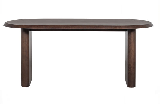 Ellips - Spisebord, Mango Træ Valnød 90x180cm