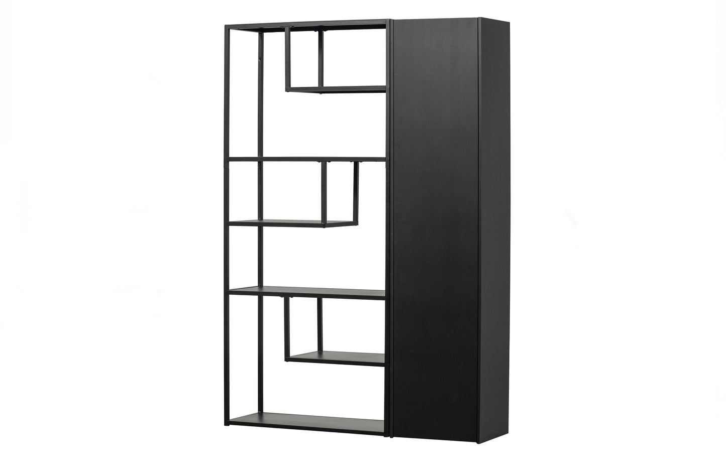 Teun Storage Cabinet Pine Deep Black [fsc]