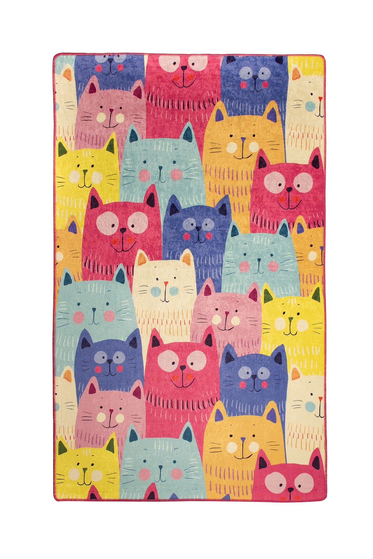 TAKK Cats - Colourful (140 x 190) - NordlyHome.dk