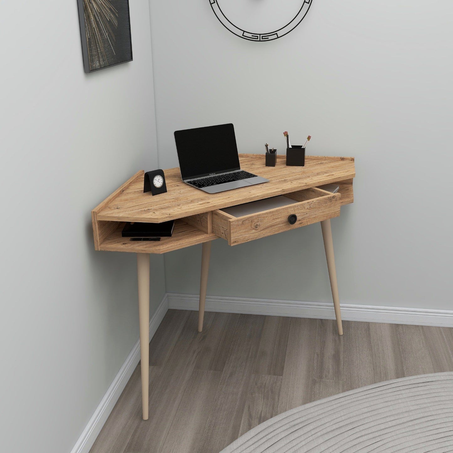 Supra - Atlantic Pine - Study Desk