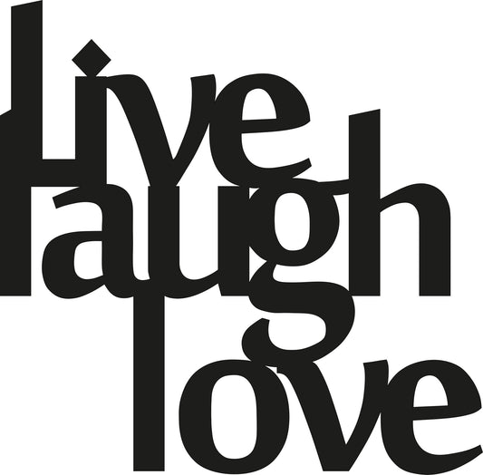 TAKK Live Laugh Love - NordlyHome.dk