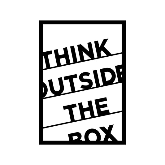 TAKK Think Outside The Box - Black - NordlyHome.dk