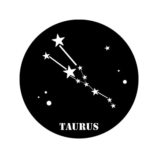 TAKK Taurus Horoscope - Black - NordlyHome.dk