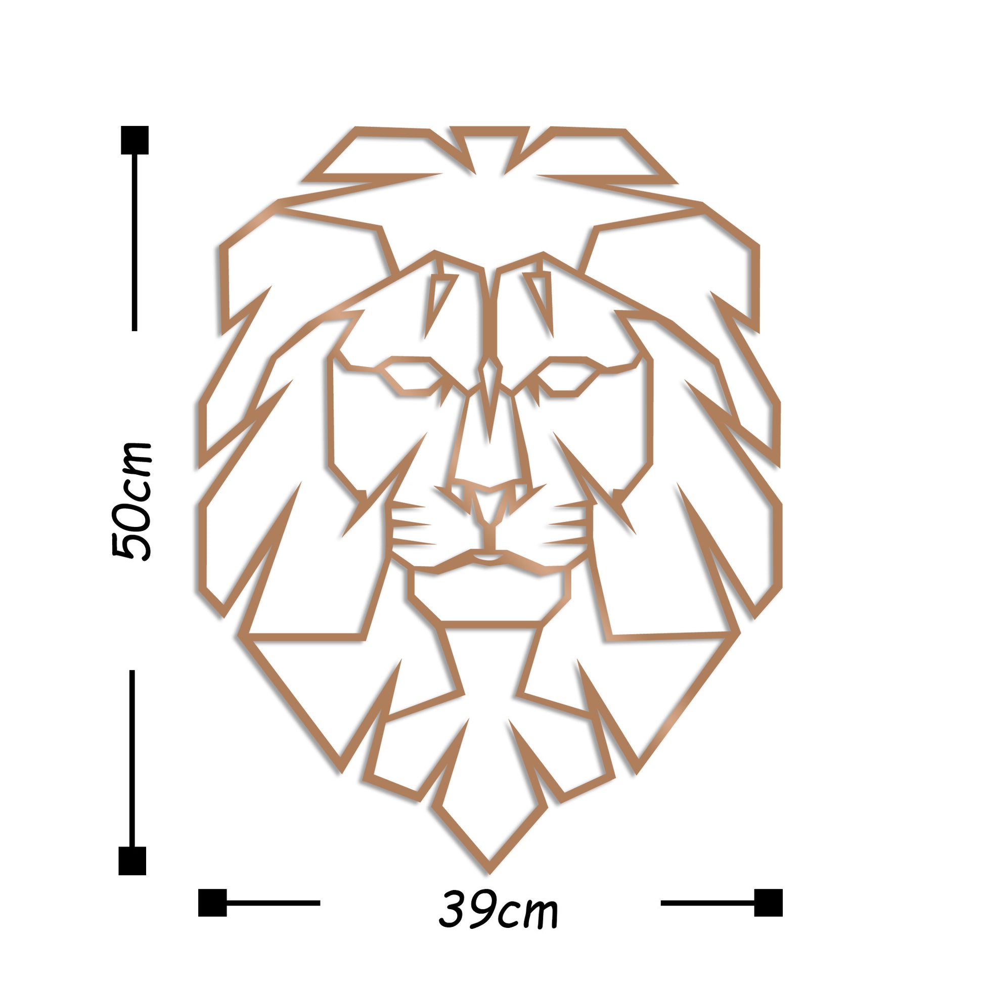 TAKK Lion - Copper - NordlyHome.dk