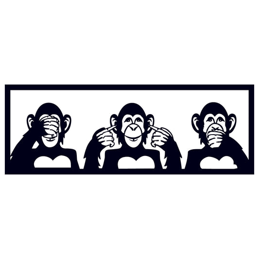 TAKK Three Monkeys - L - NordlyHome.dk