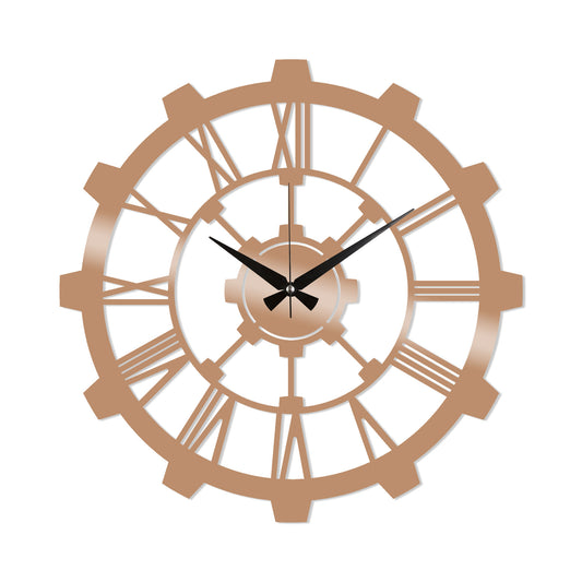 TAKK Metal Wall Clock 16 - Copper - NordlyHome.dk