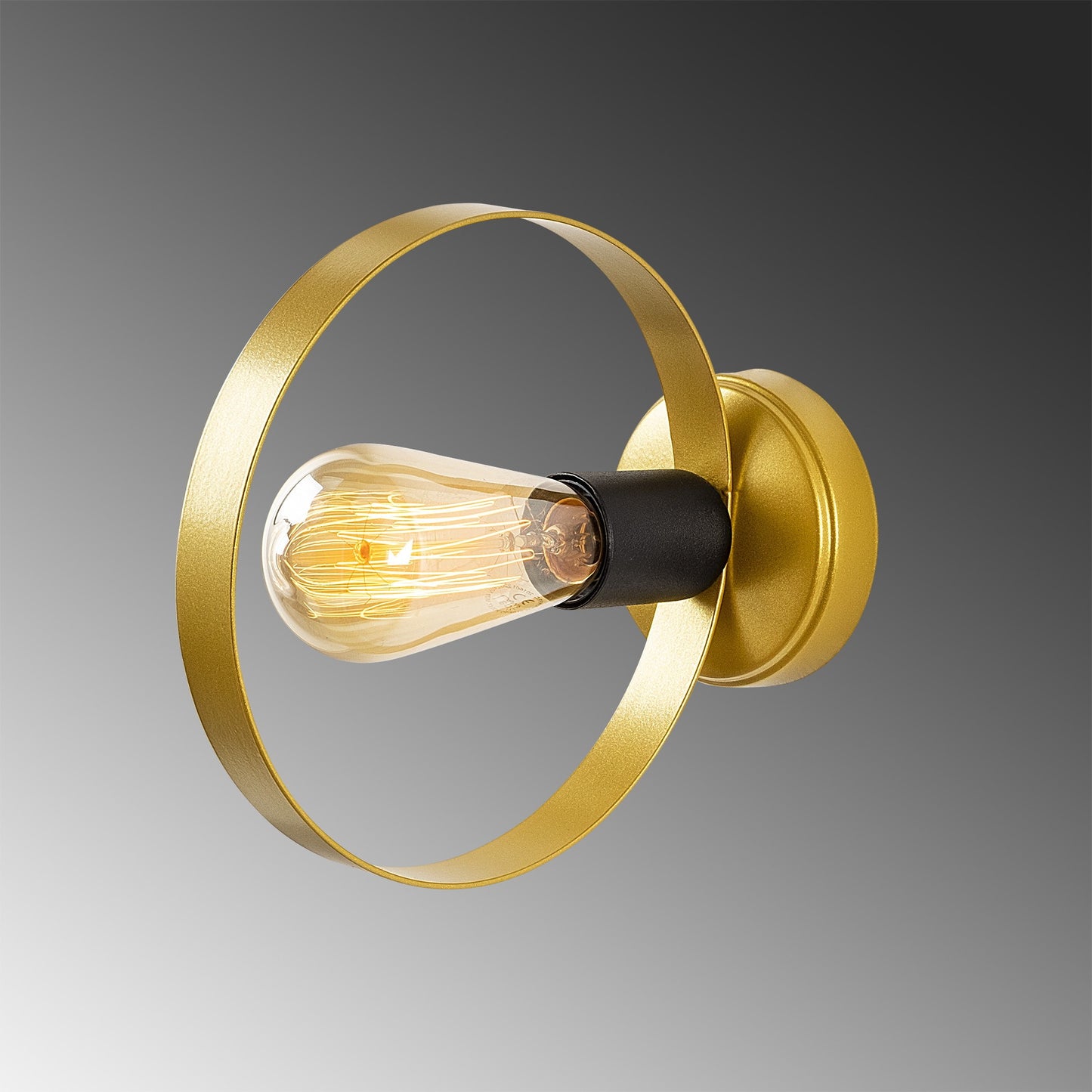 Væglampe Halka - 3931 - Guldfarvet