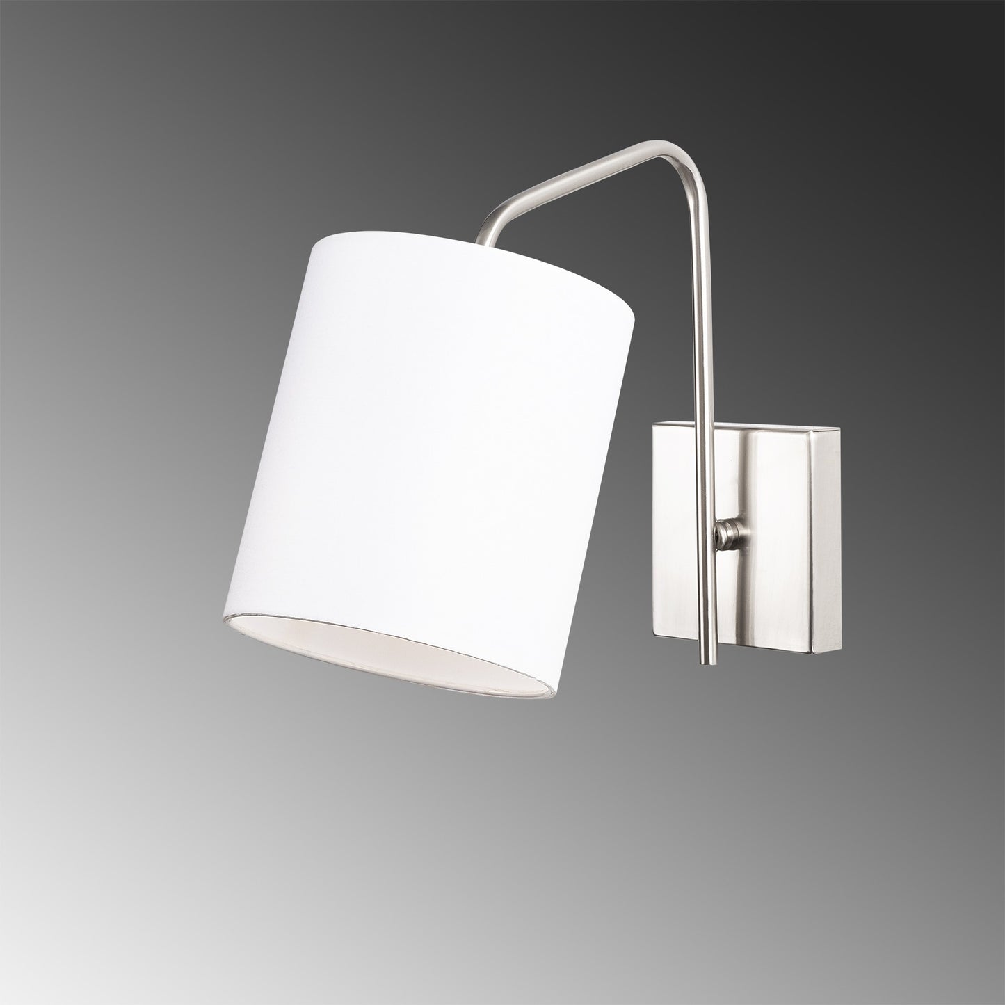 Væglampe Ve - 6002 - Hvid og sølvfarvet